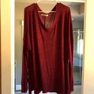 Maurice’s 3x cranberry sweater ❗️❗️❗️
